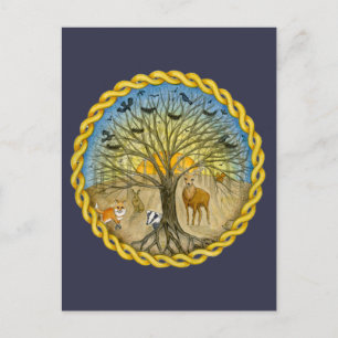 Skog Vykort