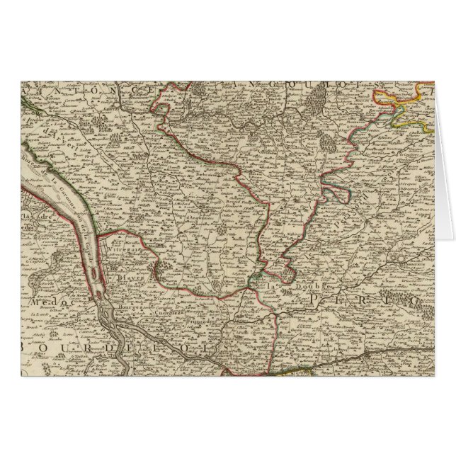 Skogar av Frankrike Hälsningskort (Framsidan Horizontal)