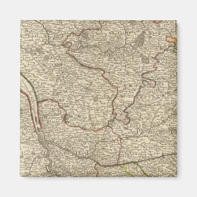 Skogar av Frankrike Magnet (Framsidan)