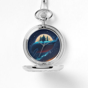 Skogar av havssabb från Humpback Whale Moonlight S Armbandsur