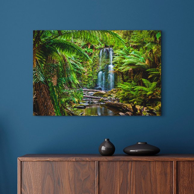 Skogar | Beauchamp Falls Australien Canvastryck (Skapare uppladdad)