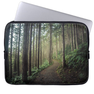 Skogar Berg i Wakayama Japan Laptop Fodral