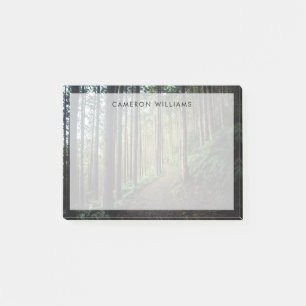 Skogar Berg i Wakayama Japan Post-it Block