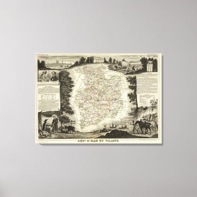 Skogar Canvastryck (Framsida)