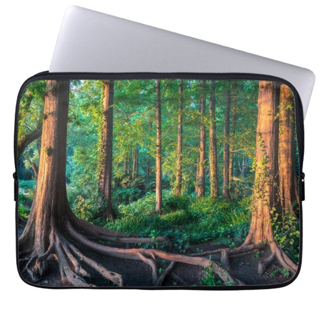 Skogar | Greenery & Woodland Laptop Fodral (Framsidan)