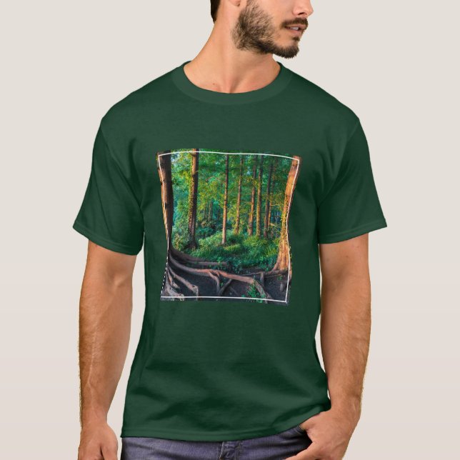 Skogar | Greenery & Woodland T Shirt (Framsida)