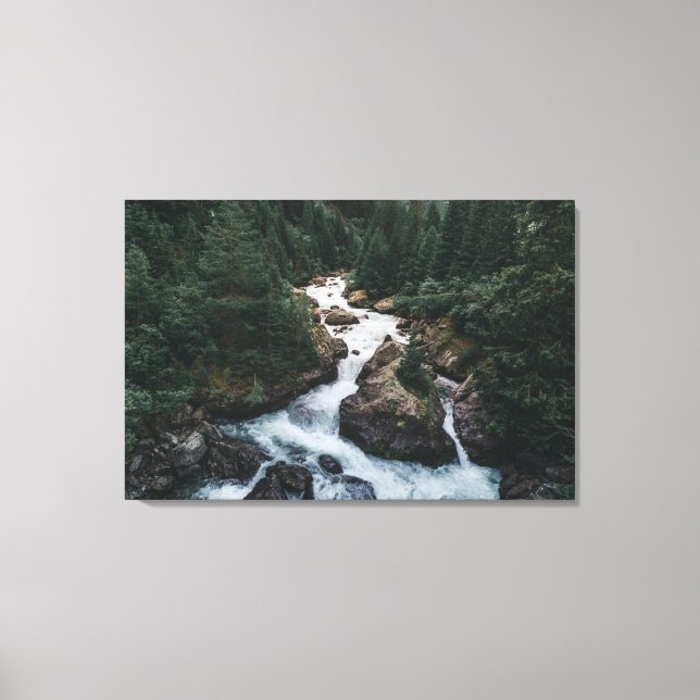 Skogar | Grison Graubunden Canton Canvastryck (Framsida)