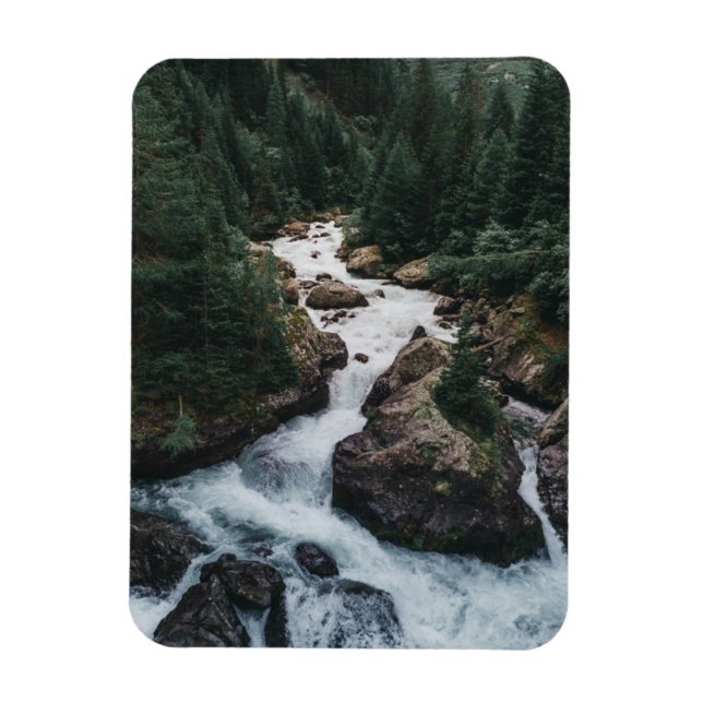 Skogar | Grison Graubunden Canton Magnet (Vertikal)