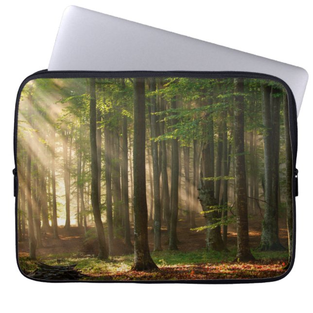 Skogar | Höstskog Laptop Fodral (Framsidan)