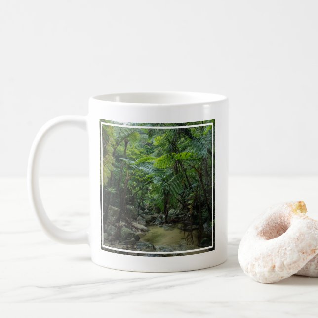 Skogar | Iriomote Ishigaki nationalpark Kaffemugg (Med munk)