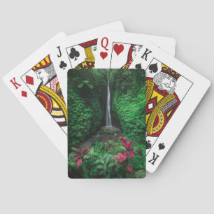 Skogar Leke Leke Waterfalls på Bali Casinokort