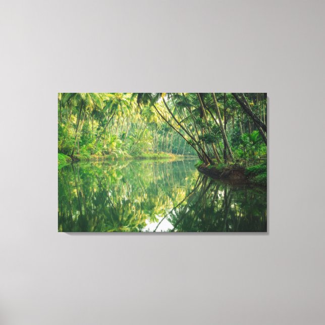 Skogar | Mangrove Forest Canvastryck (Framsida)