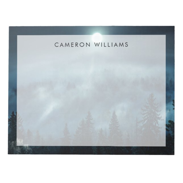 Skogar | Moonlit Forest Anteckningsblock (Framsida)