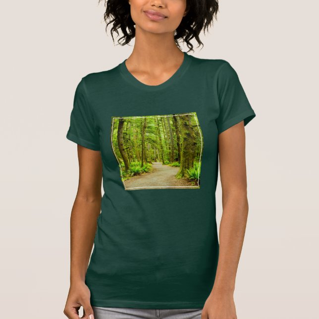 Skogar | Nationalpark i Olympiska spelen T Shirt (Framsida)