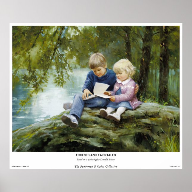 Skogar och sagor poster (Framsidan)