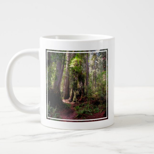 Skogar | Redwood Forest California Jumbo Mugg (Vänster)