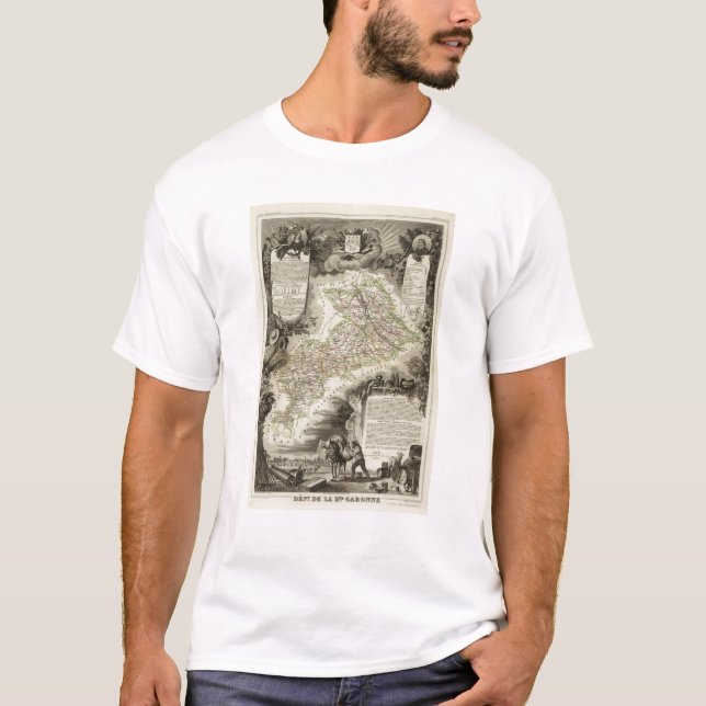 Skogar städer, städer t shirt (Framsida)