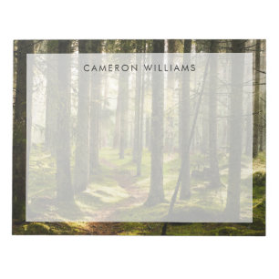 Skogar   Sverigen Boreal Forest Anteckningsblock