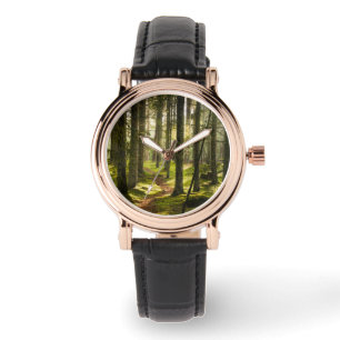 Skogar Sverigen Boreal Forest Armbandsur