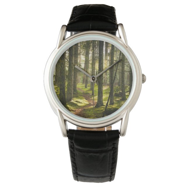 Skogar | Sverigen Boreal Forest Armbandsur (Framsida)