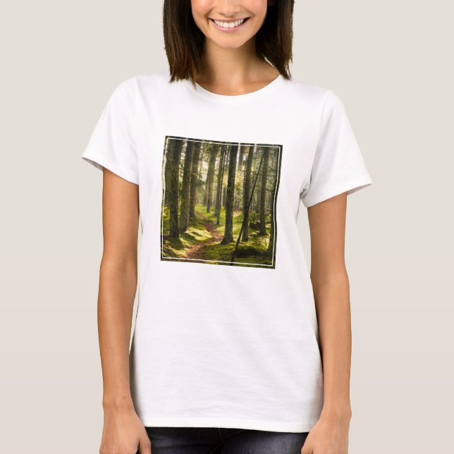 Skogar | Sverigen Boreal Forest T Shirt (Framsida)