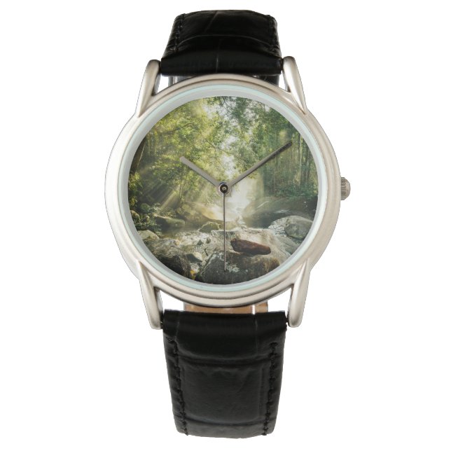 Skogar | Tropical Jungle Forest Armbandsur (Framsida)