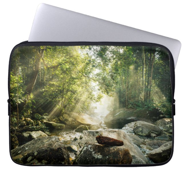Skogar | Tropical Jungle Forest Laptop Fodral (Framsidan)