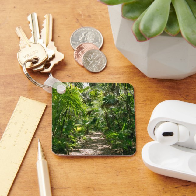 Skogar | Tropiskt regnskogstulum Mexiko Nyckelring (Skrivbord)