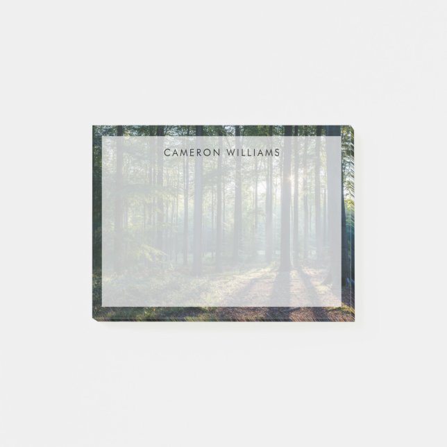 Skogar | Tyskland svart skog Post-it Block (Framsida)