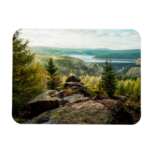 Skogar | Tysklanda öglor Magnet (Horisontell)
