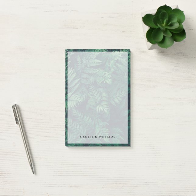 Skogar | Woodland Ferns Post-it Block (Kontor)