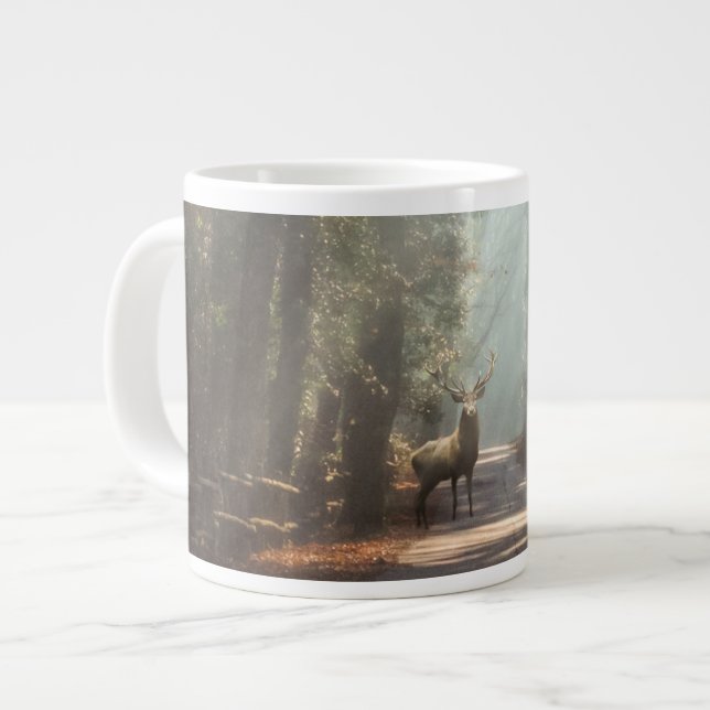 Skogar | Woodland Stag Jumbo Mugg (Framsida vänster)