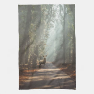 Skogar Woodland Stag Kökshandduk