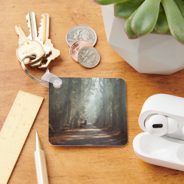 Skogar | Woodland Stag Nyckelring (Skrivbord)