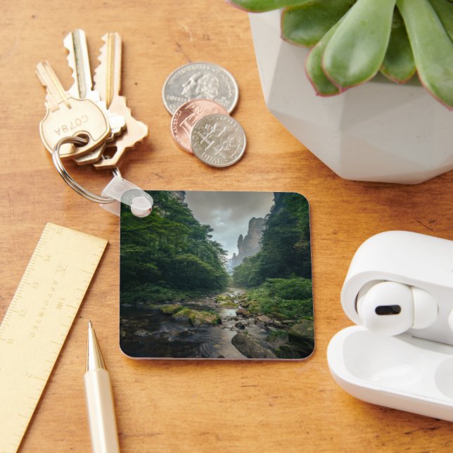 Skogar | Zhangjiajie nationalskogspark Nyckelring (Skrivbord)