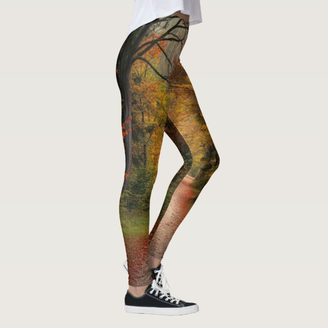 Skogarna i hösten leggings (Höger)