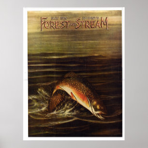 Skogen 1919 och strömmer poster