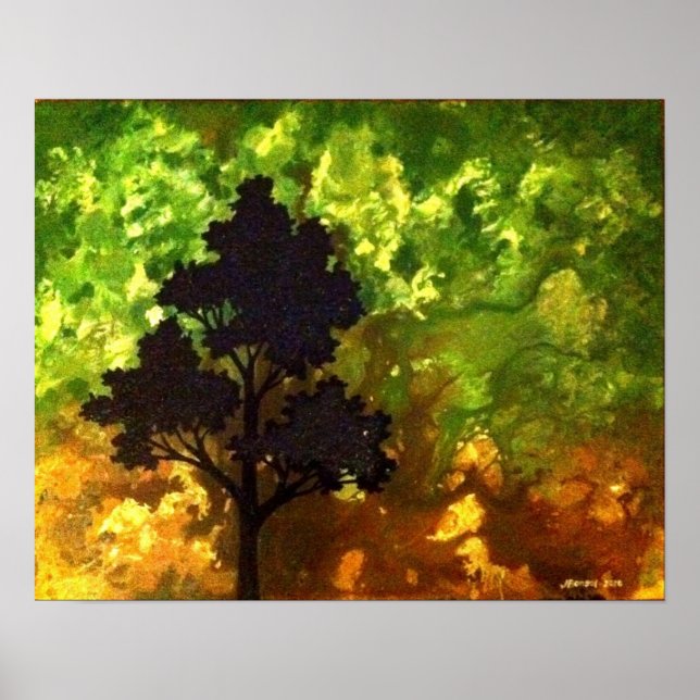 Skogen anda poster (Framsidan)