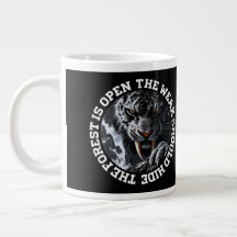 Skogen Är Öppen Sabeltandad Tigerdesign