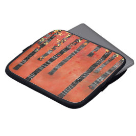 Skogen aspen Träd Laptop Fodral