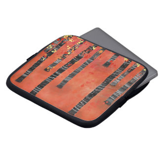 Skogen aspen Träd Laptop Fodral