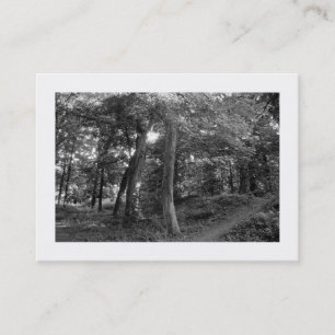 Skogen Bute Park, Cardiff, Mini Photo Visitkort