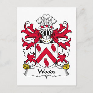 Skogen Family Crest Vykort