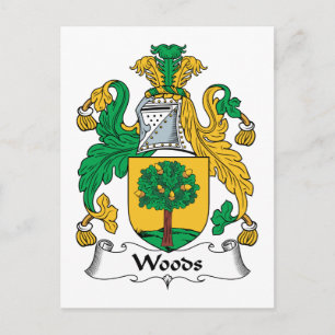 Skogen Family Crest Vykort