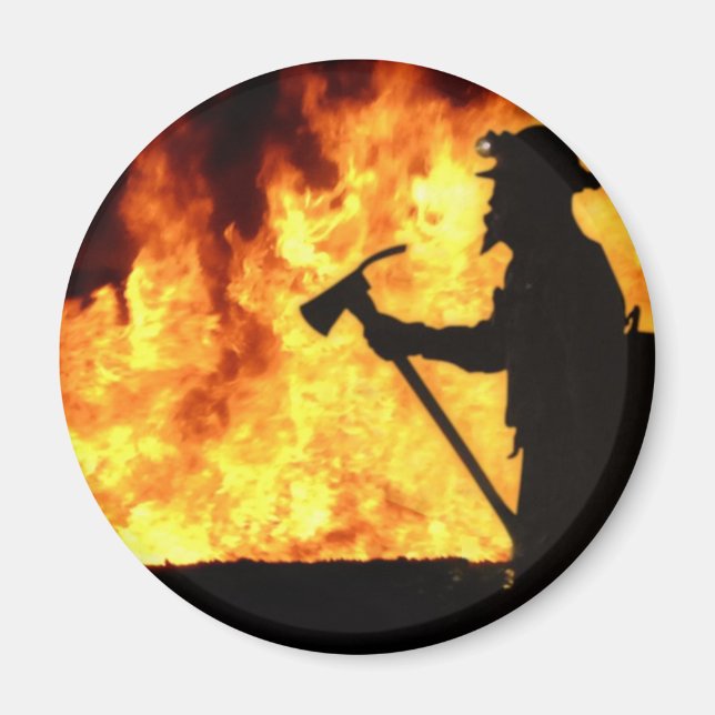 Skogen Fire Magnet (Framsidan)
