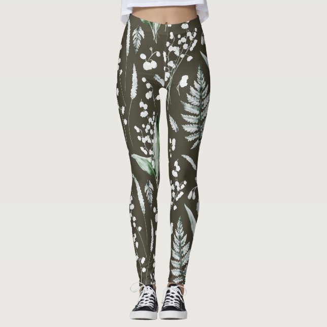 Skogen Foliage Leggings (Framsida)