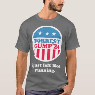 Skogen Gump 24 jag kände som att springa T Shirt