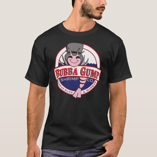 Skogen Gump - Bubba Gump Shrimp Co. T Shirt (Framsida)
