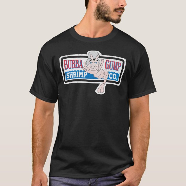 Skogen Gump Bubbas Shrimp Co Essential T-Shirt (Framsida)