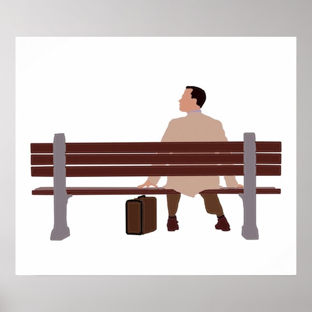 Skogen Gump Poster (Framsidan)